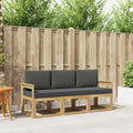 Outdoor-Sofagarnitur 3 pcs