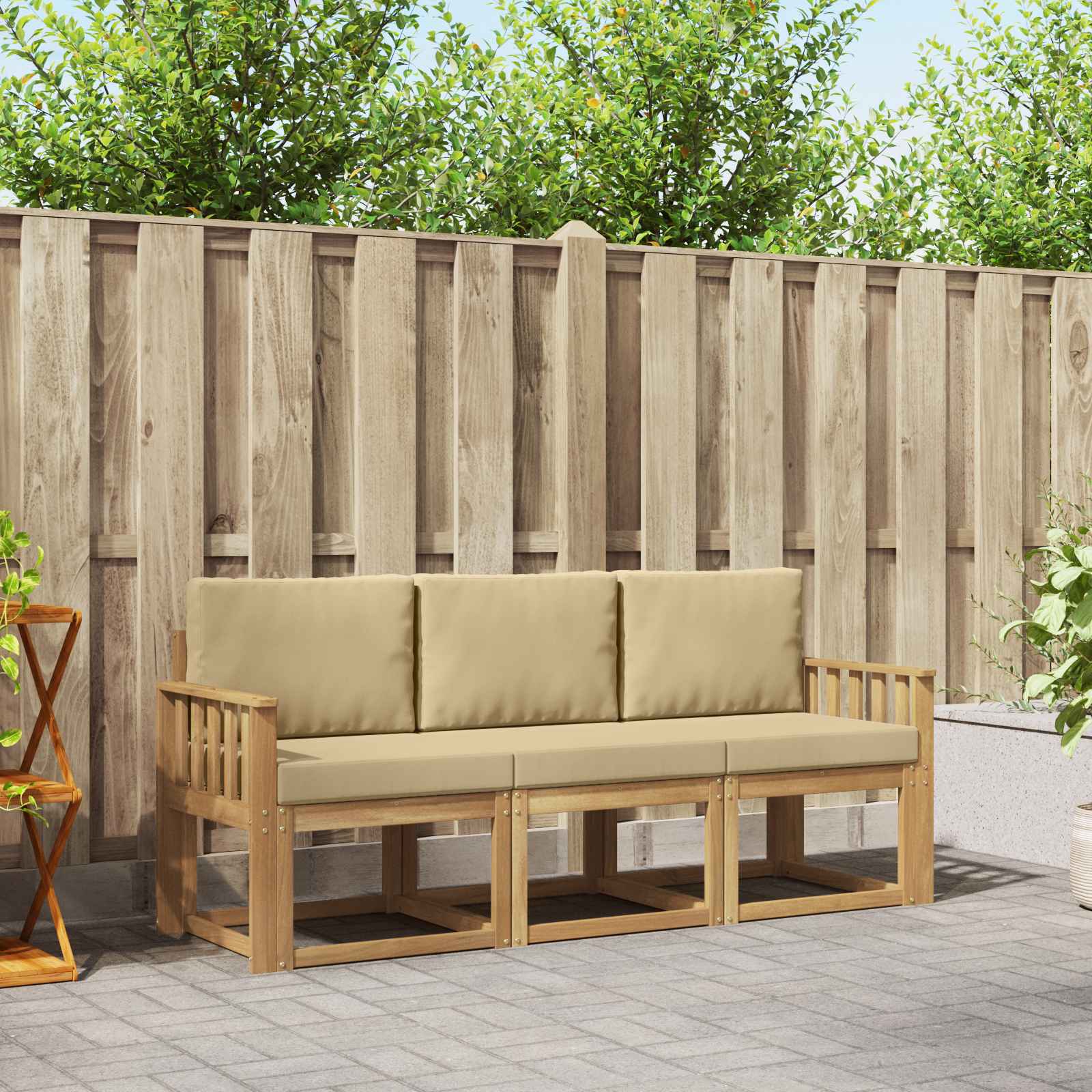 Outdoor-Sofagarnitur 3 pcs