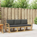 Outdoor-Sofagarnitur 3 pcs