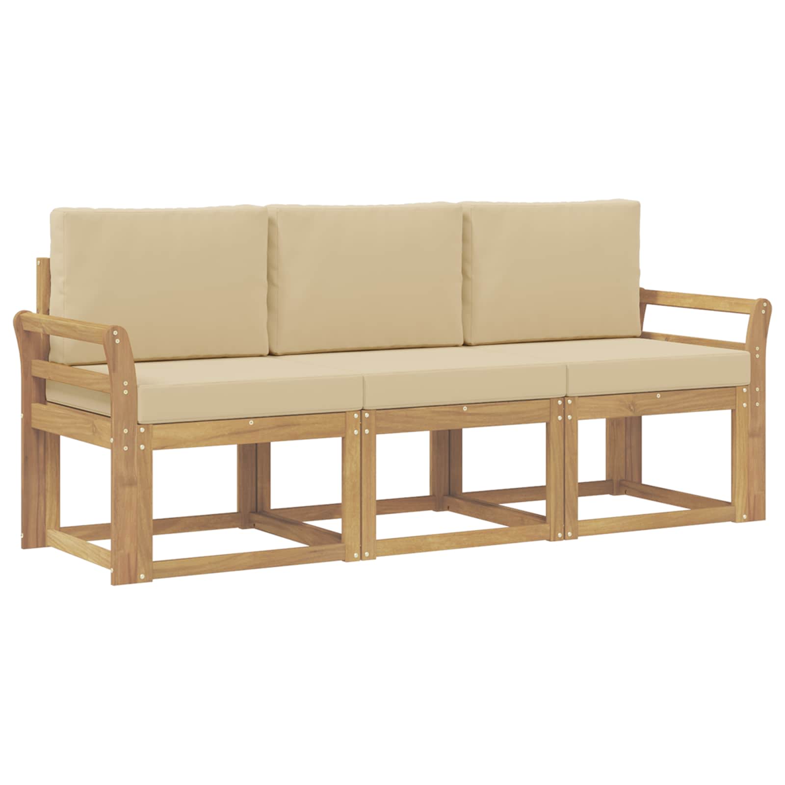 Outdoor-Sofagarnitur 3 pcs