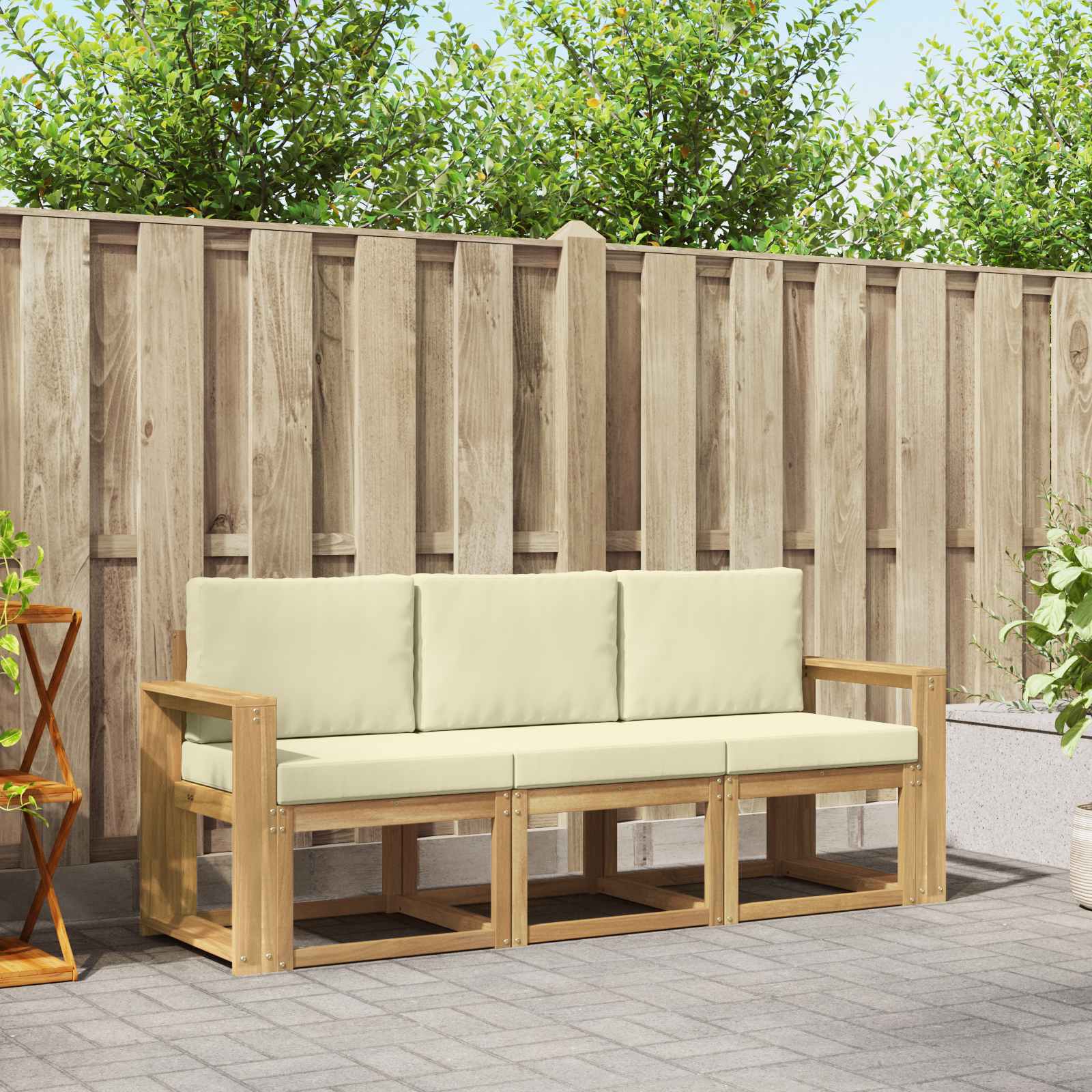 Outdoor-Sofagarnitur 3 pcs