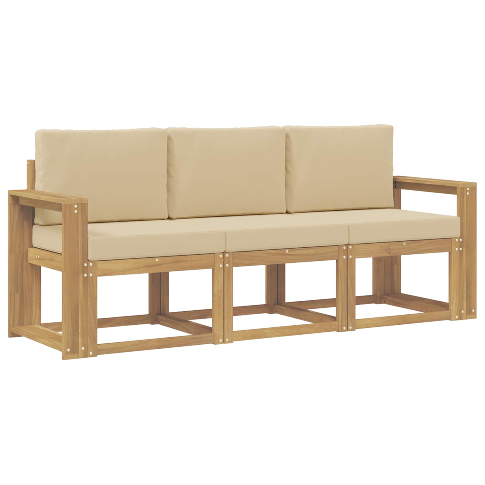 Outdoor-Sofagarnitur 3 pcs