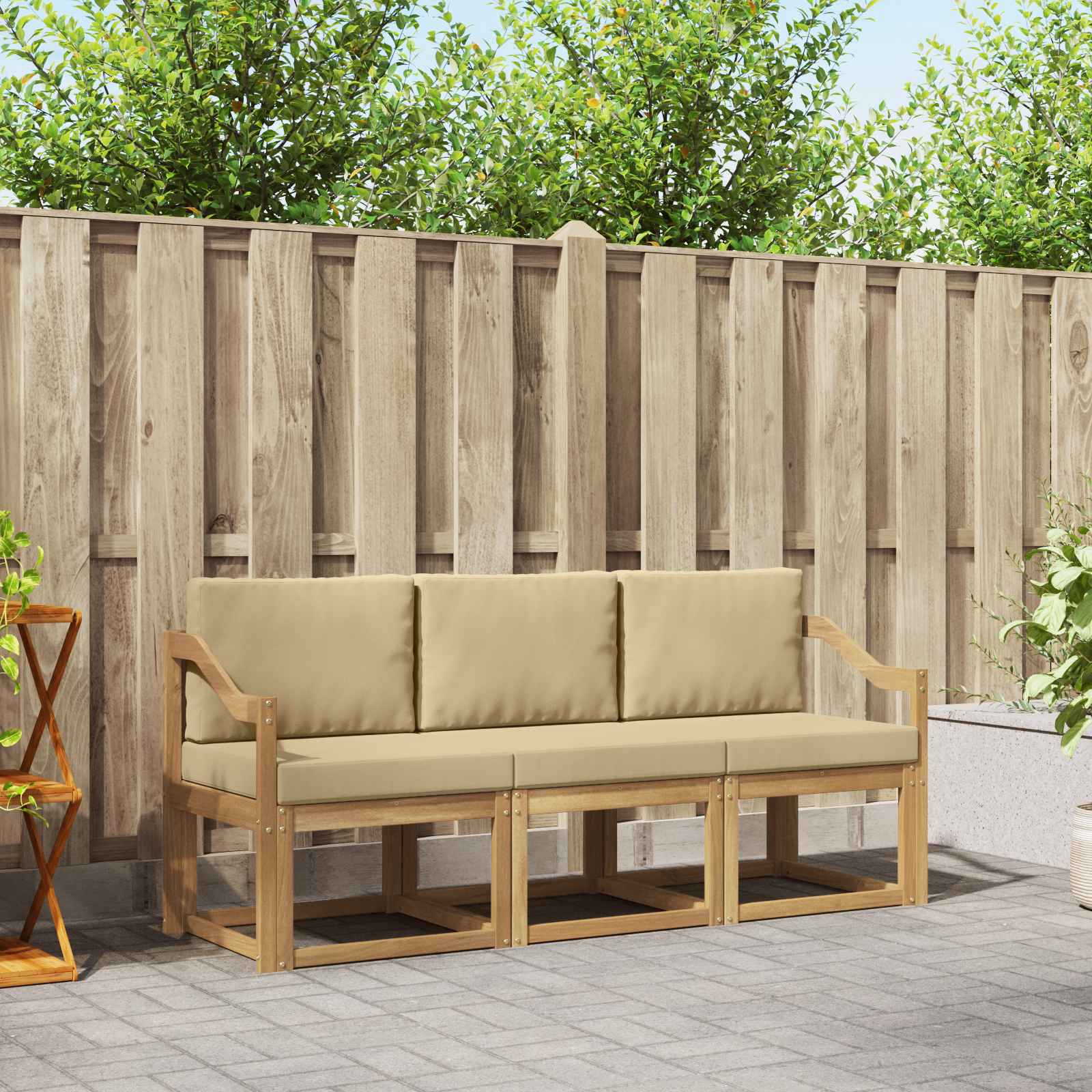 Outdoor-Sofagarnitur 3 pcs