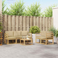 Outdoor-Sofagarnitur 6 pcs