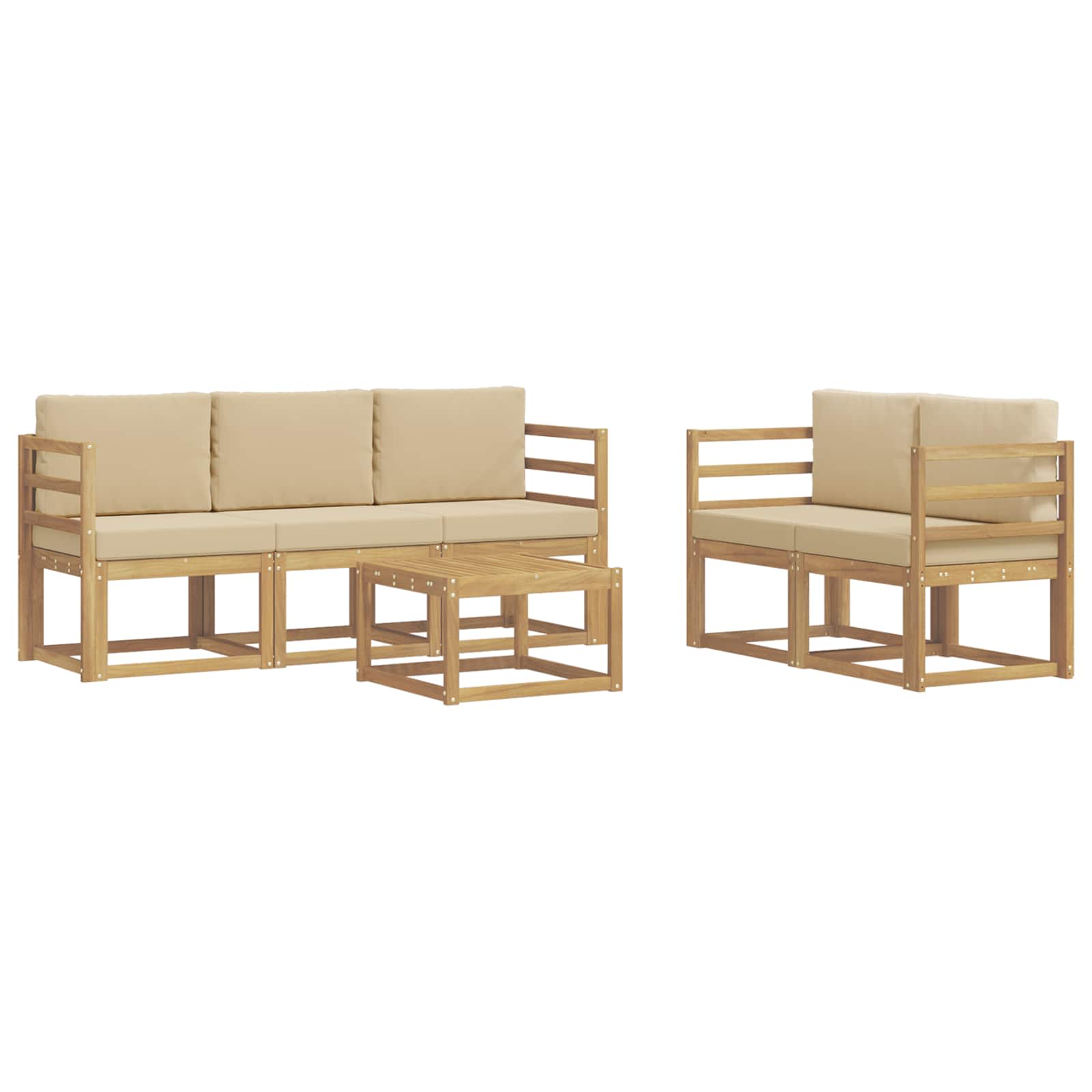 Outdoor-Sofagarnitur 6 pcs