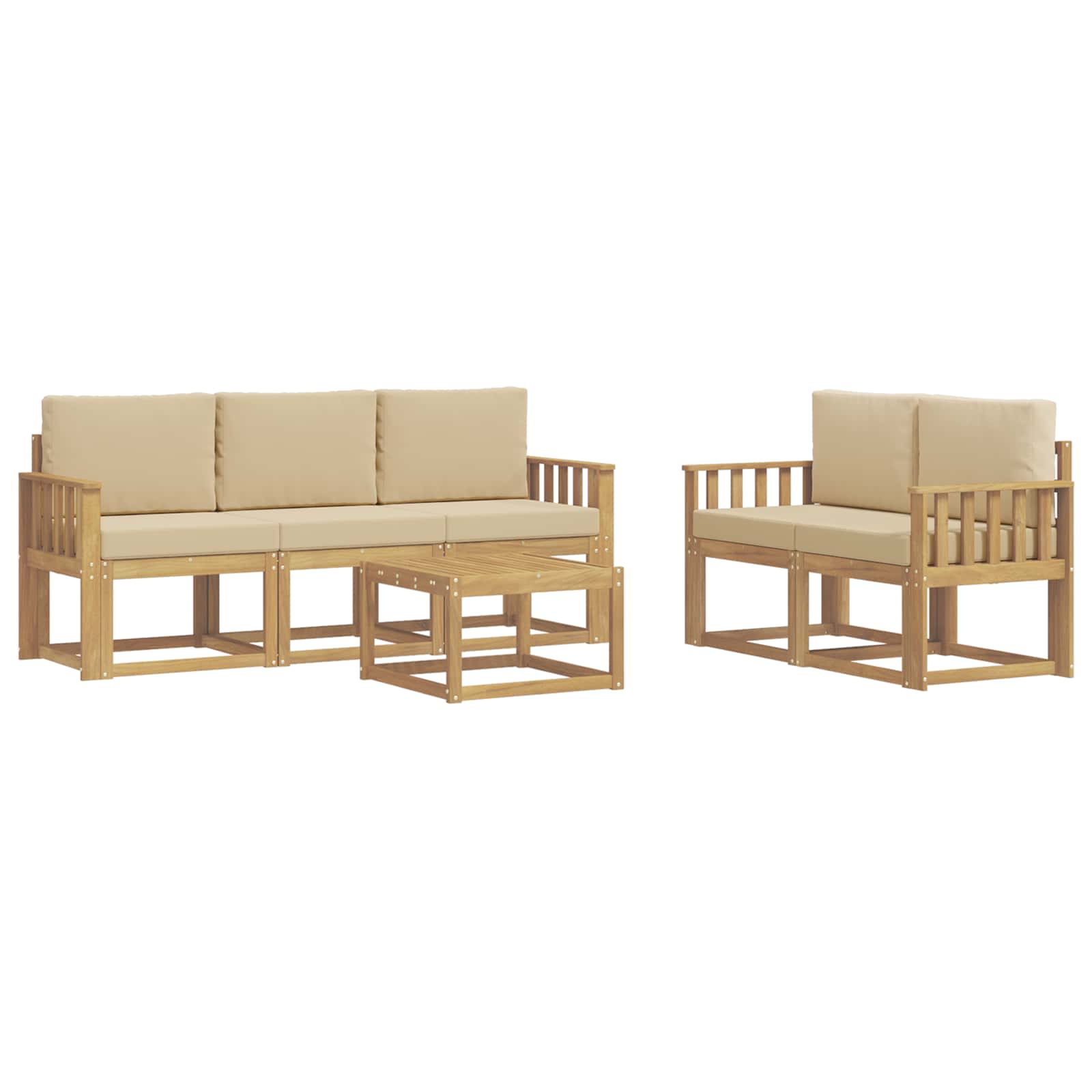 Outdoor-Sofagarnitur 6 pcs
