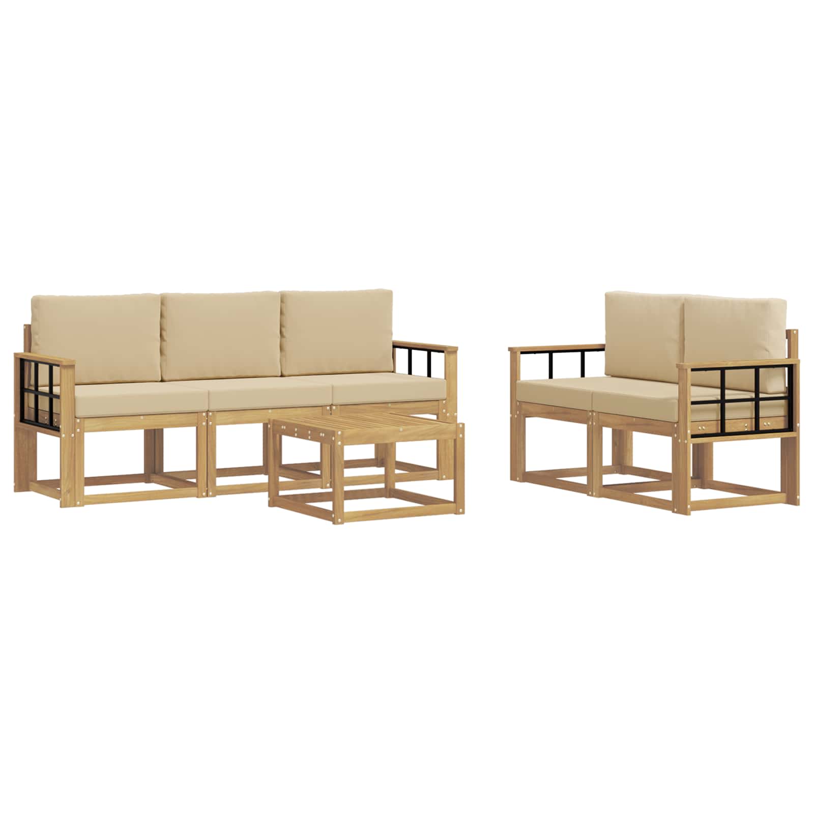Outdoor-Sofagarnitur 6 pcs