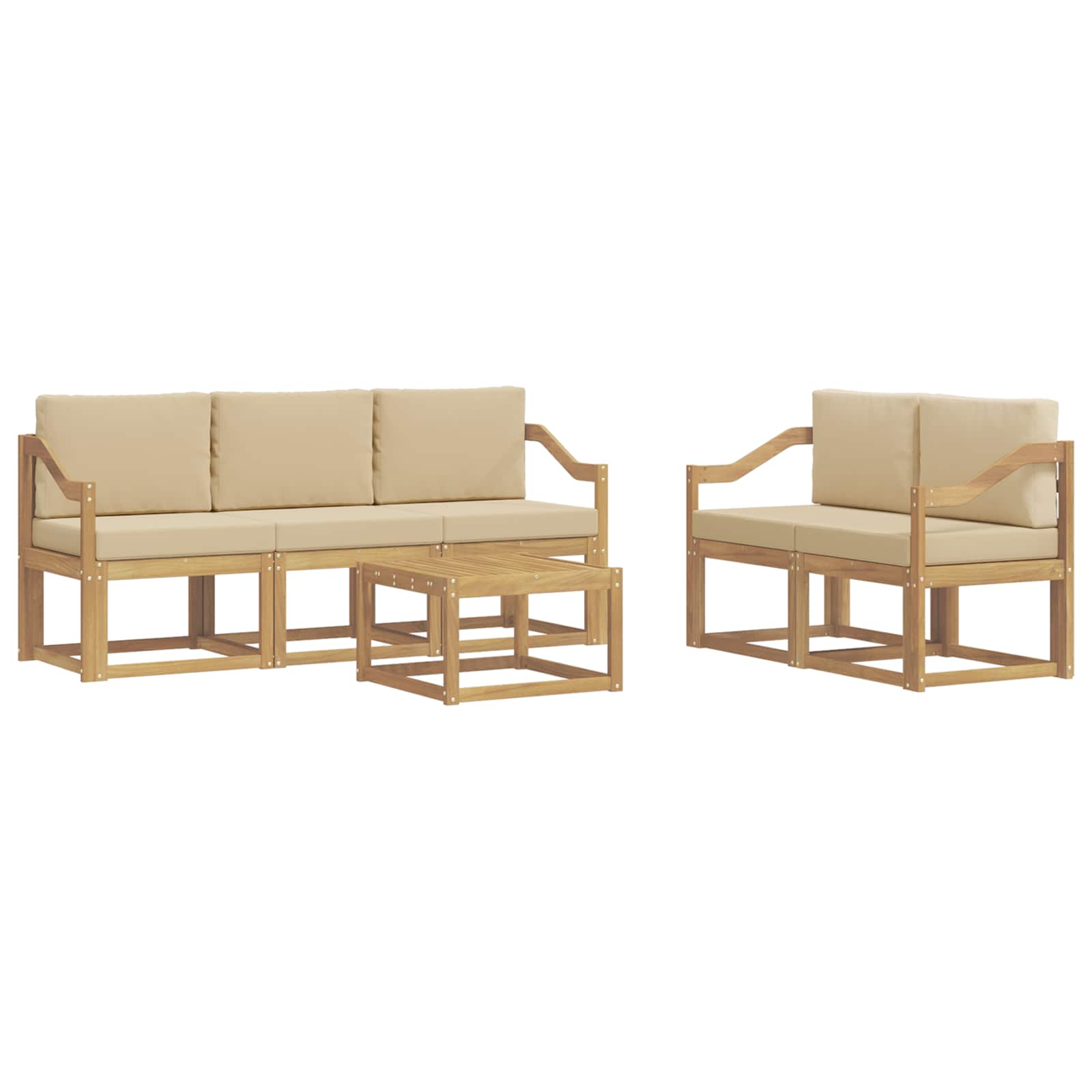 Outdoor-Sofagarnitur 6 pcs