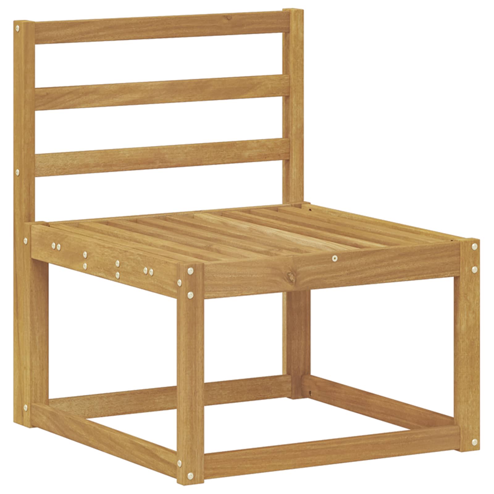 Outdoor-Sofagarnitur 8 pcs Weiß 59 x 59 x 37 cm