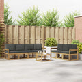 Outdoor-Sofagarnitur 7 pcs