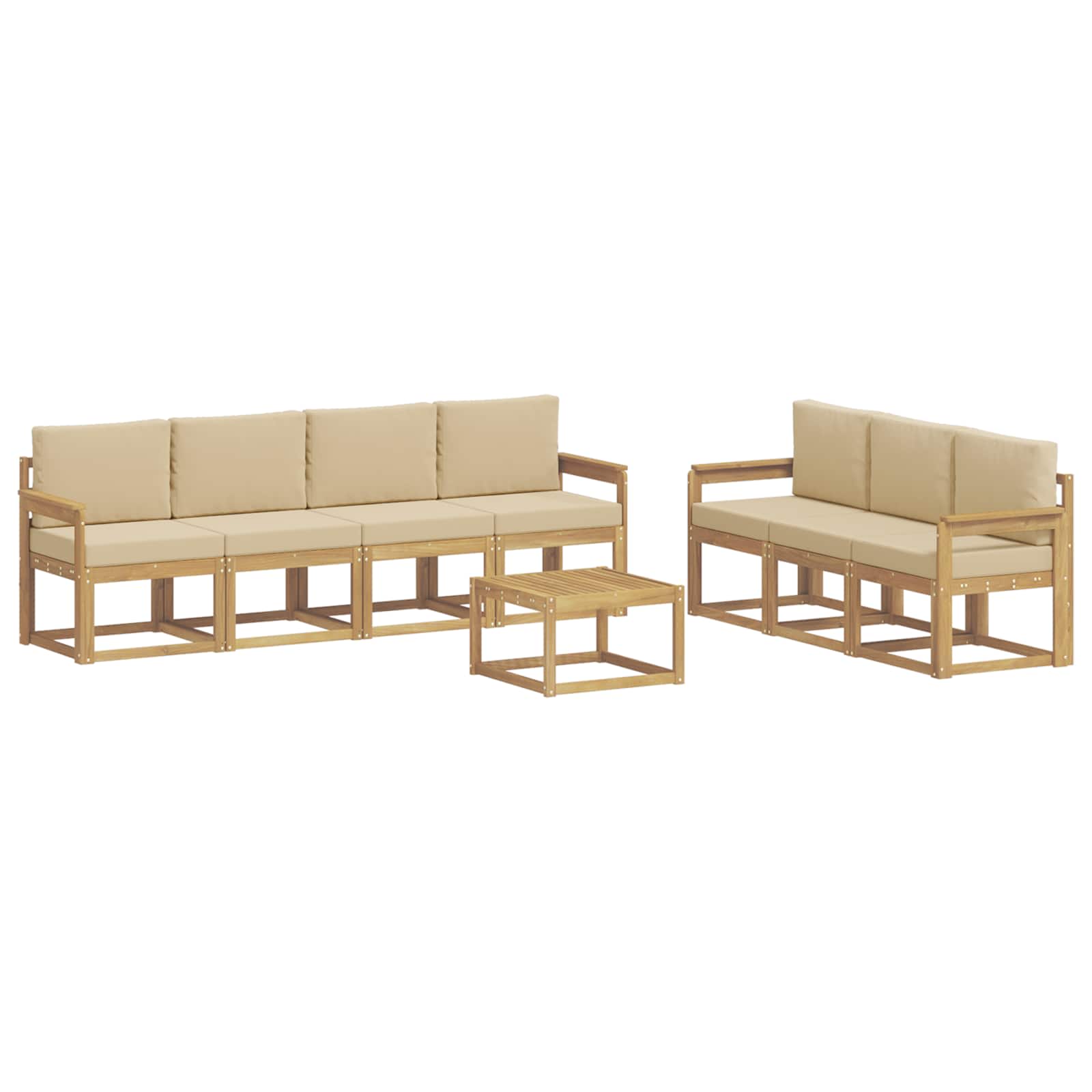 Outdoor-Sofagarnitur 7 pcs