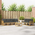 Outdoor-Sofagarnitur 7 pcs