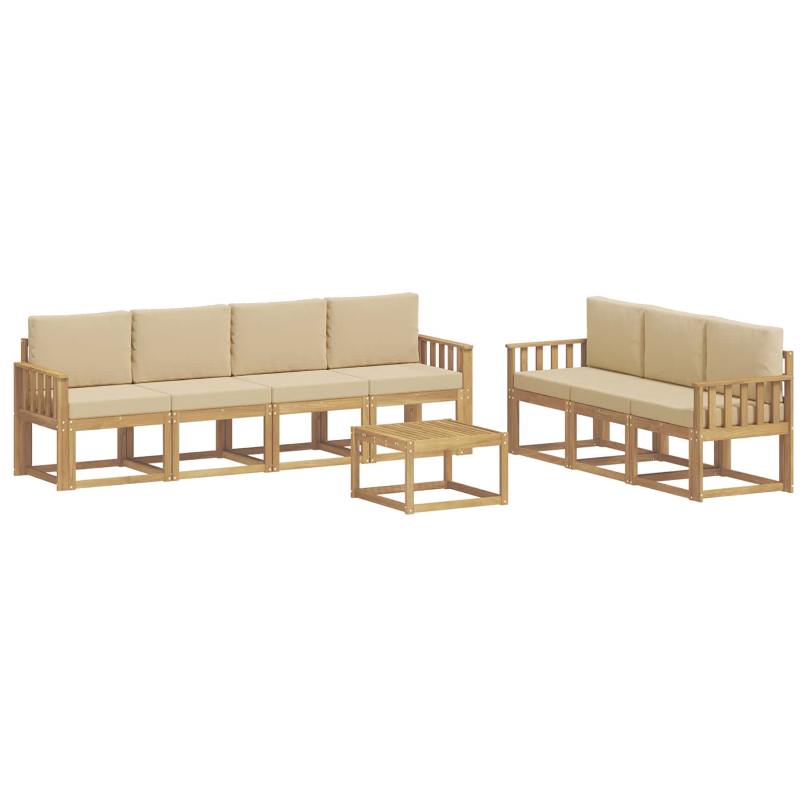 Outdoor-Sofagarnitur 7 pcs