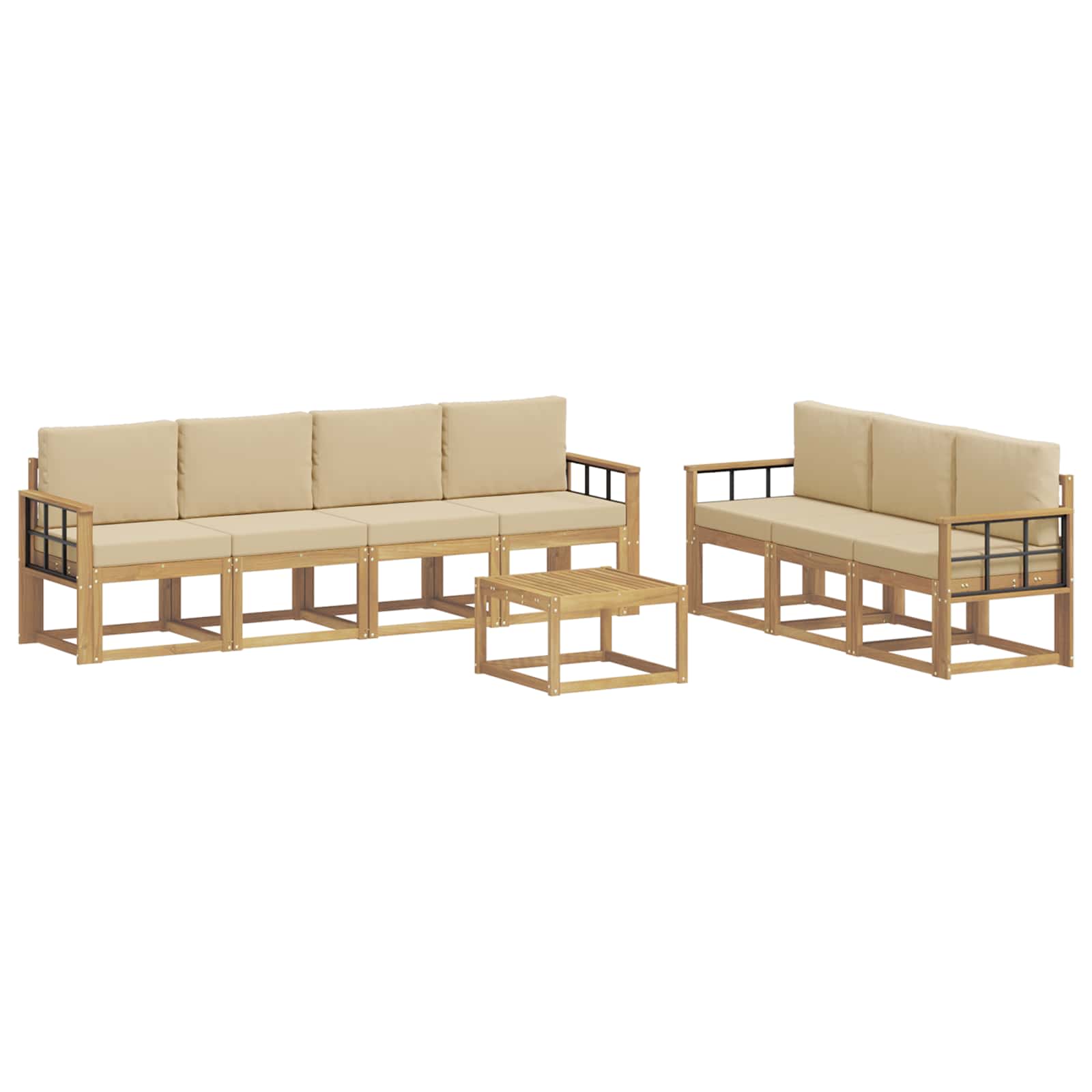 Outdoor-Sofagarnitur 7 pcs