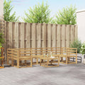Outdoor-Sofagarnitur 8 pcs Weiß 59 x 59 x 37 cm