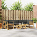 Outdoor-Sofagarnitur 6 pcs