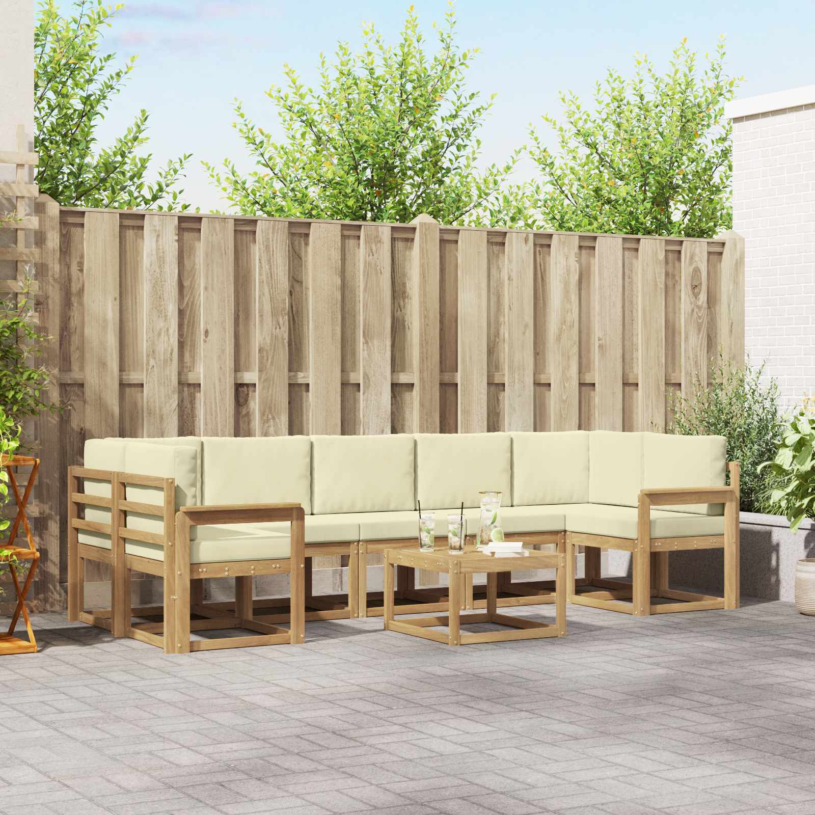 Outdoor-Sofagarnitur 6 pcs