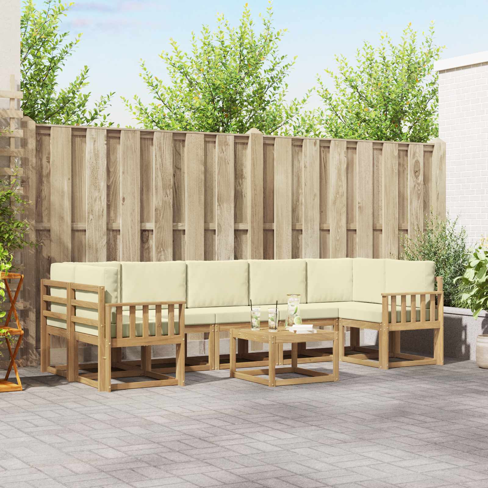 Outdoor-Sofagarnitur 6 pcs