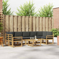 Outdoor-Sofagarnitur 6 pcs