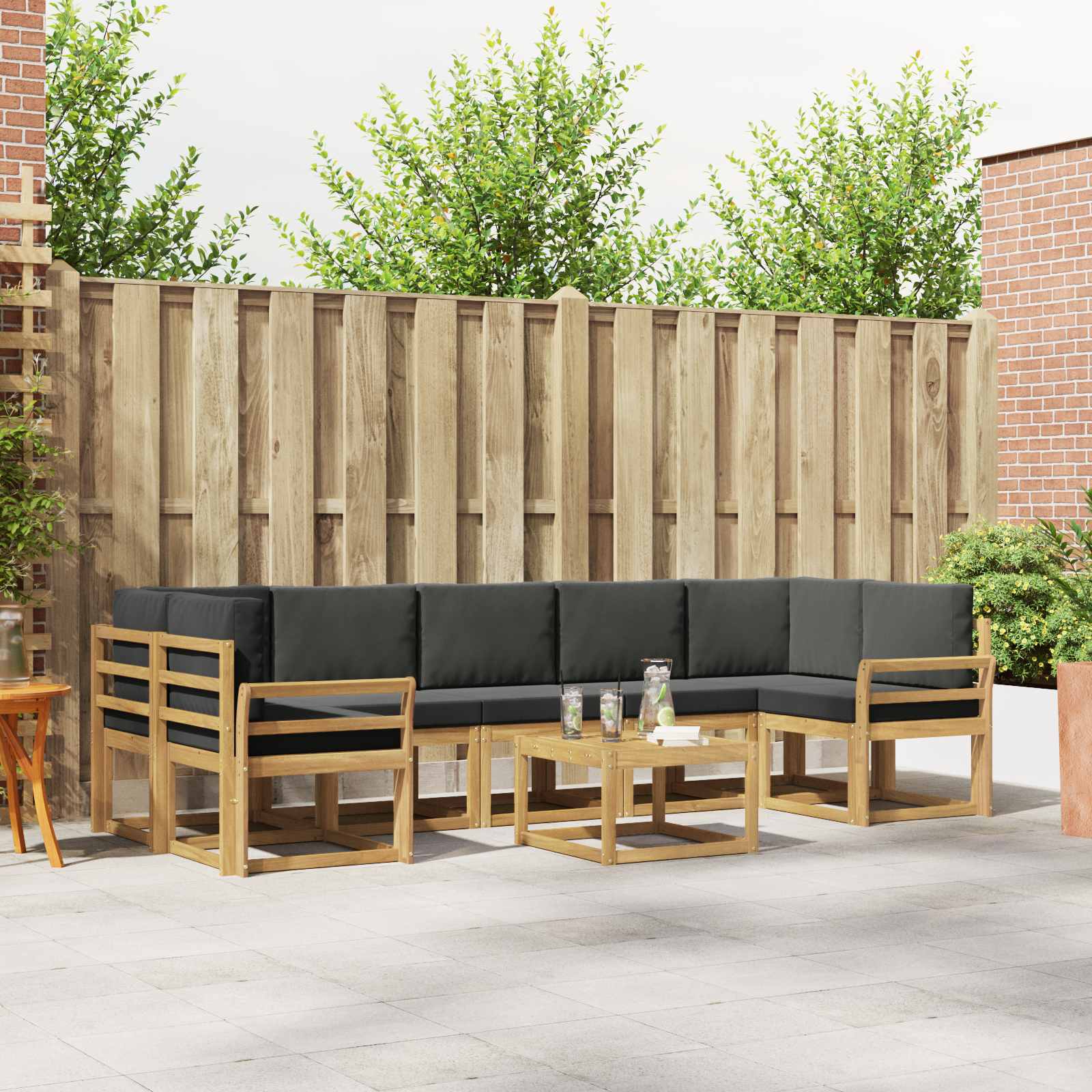 Outdoor-Sofagarnitur 6 pcs
