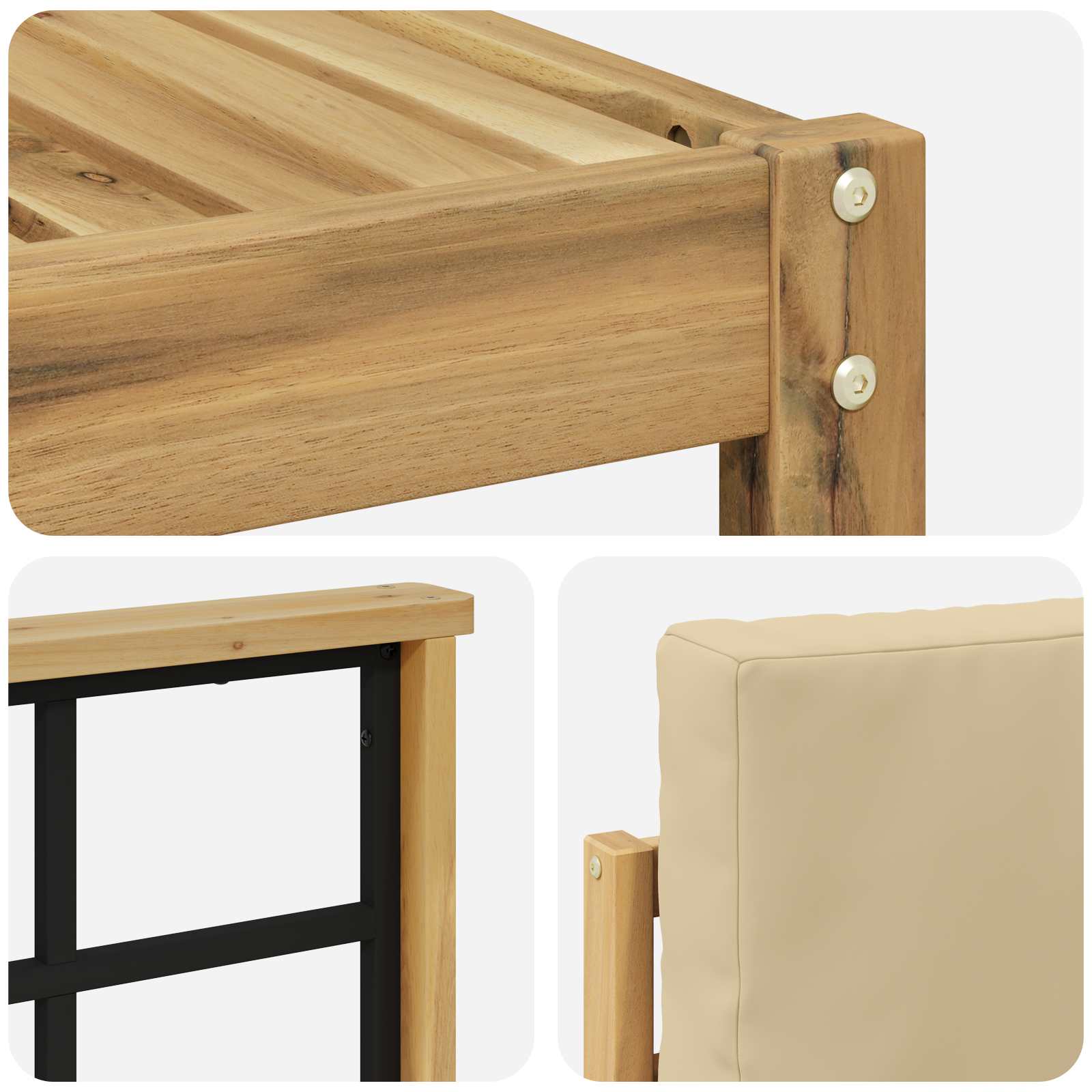 Outdoor-Sofagarnitur 6 pcs