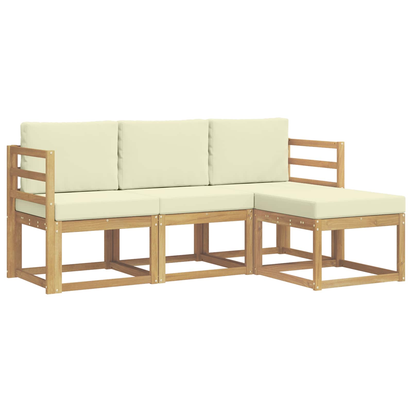 Outdoor-Sofagarnitur 4 pcs