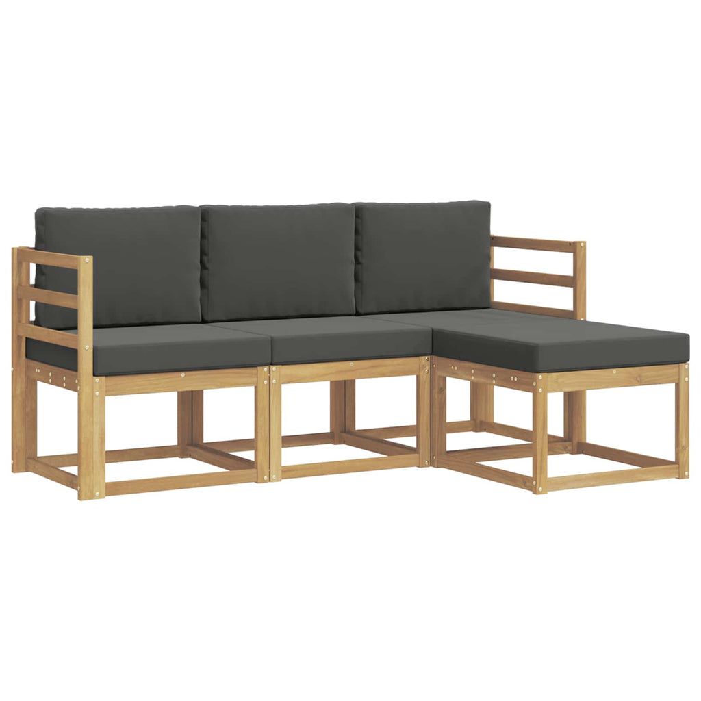 Outdoor-Sofagarnitur 4 pcs