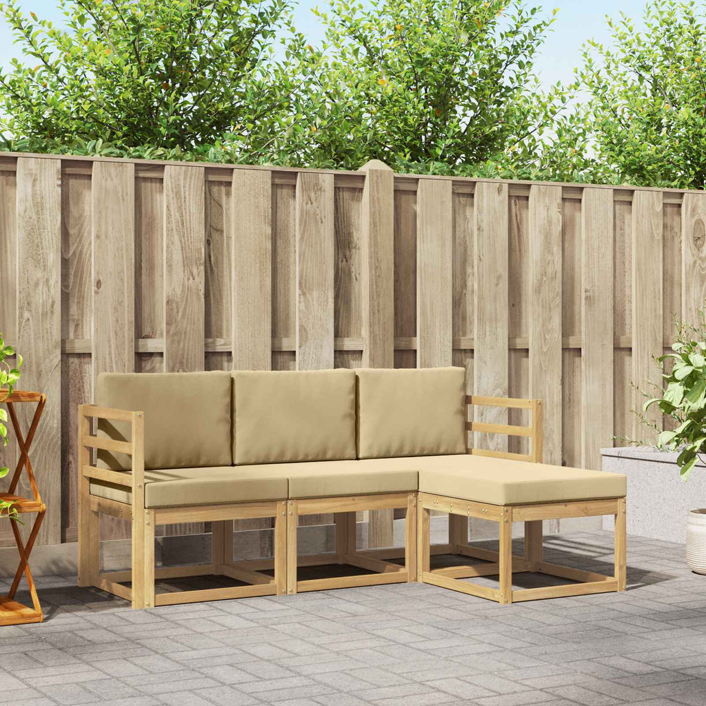 Outdoor-Sofagarnitur 4 pcs
