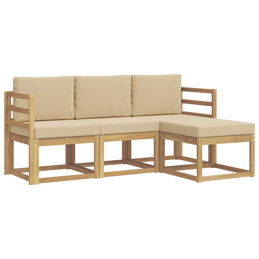 Outdoor-Sofagarnitur 4 pcs