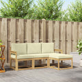 Outdoor-Sofagarnitur 4 pcs