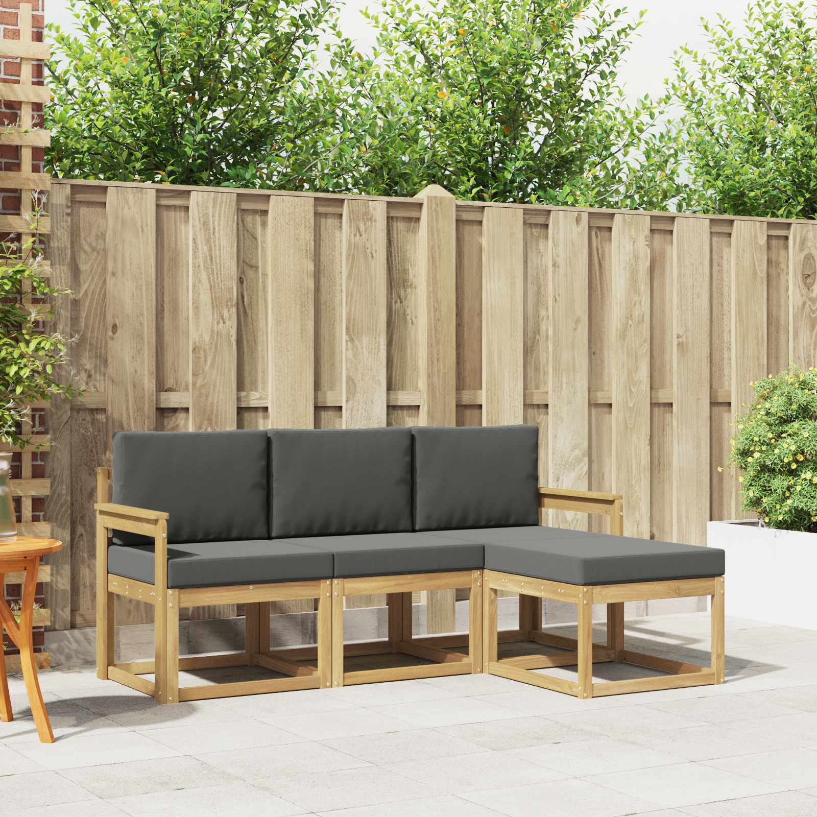 Outdoor-Sofagarnitur 4 pcs