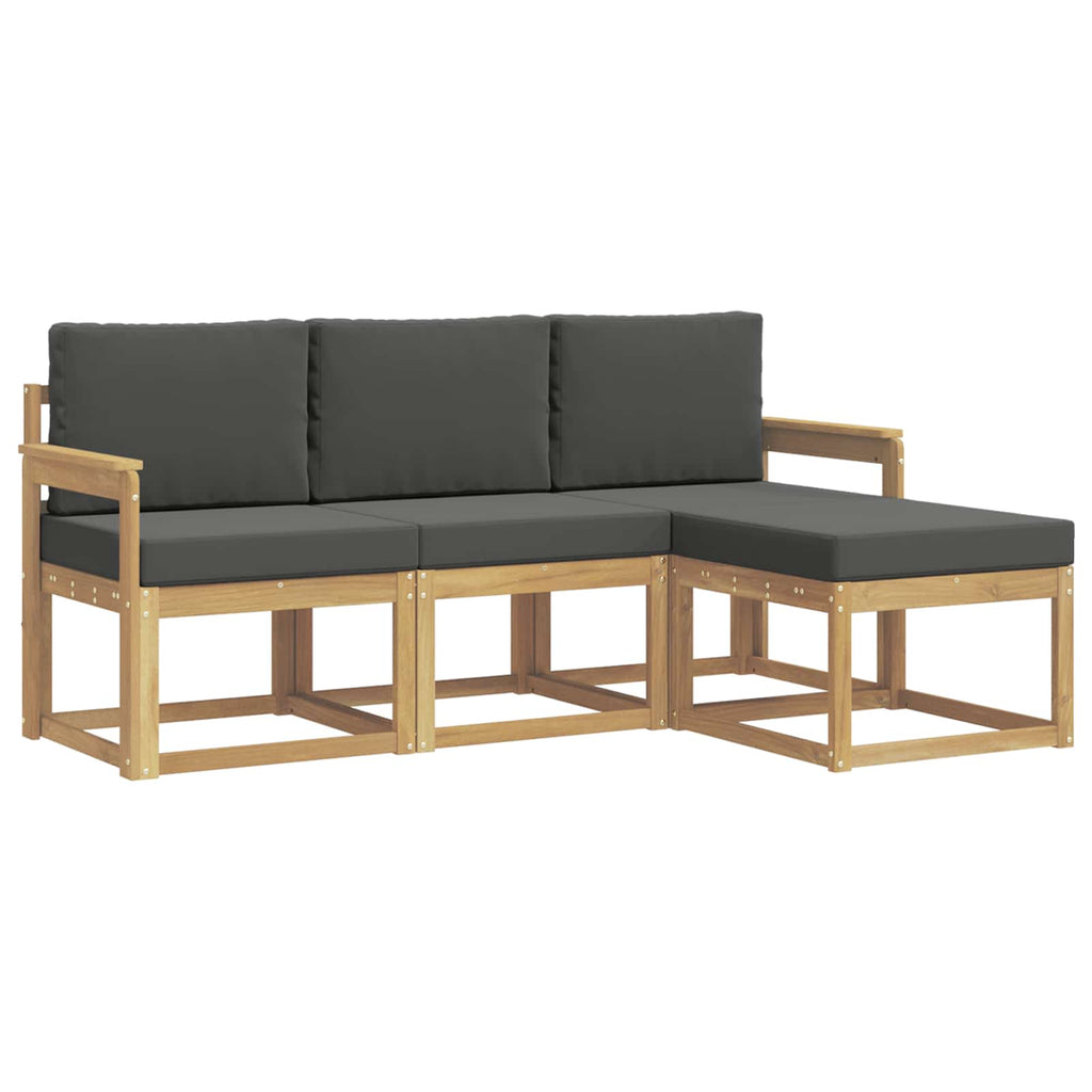 Outdoor-Sofagarnitur 4 pcs