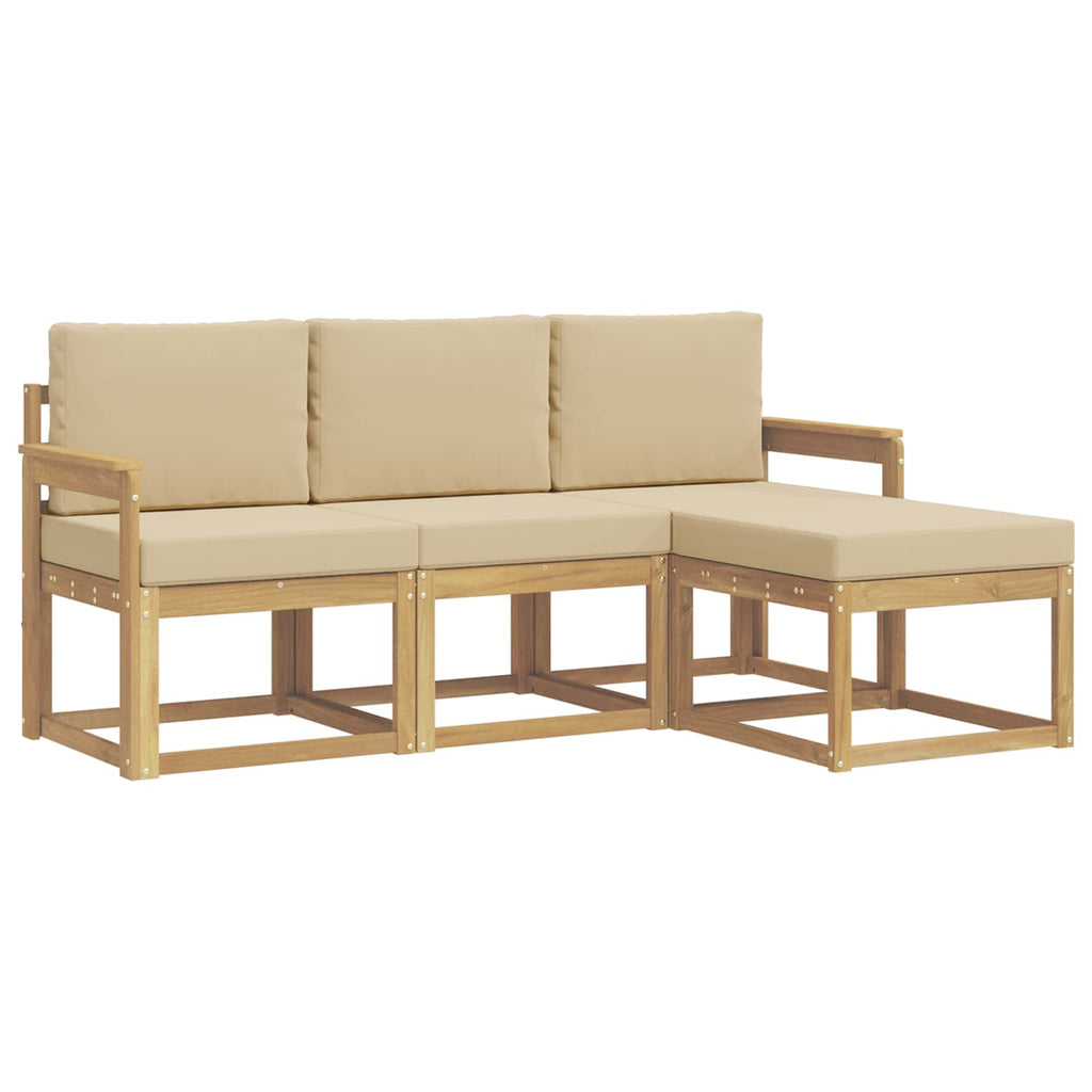 Outdoor-Sofagarnitur 4 pcs