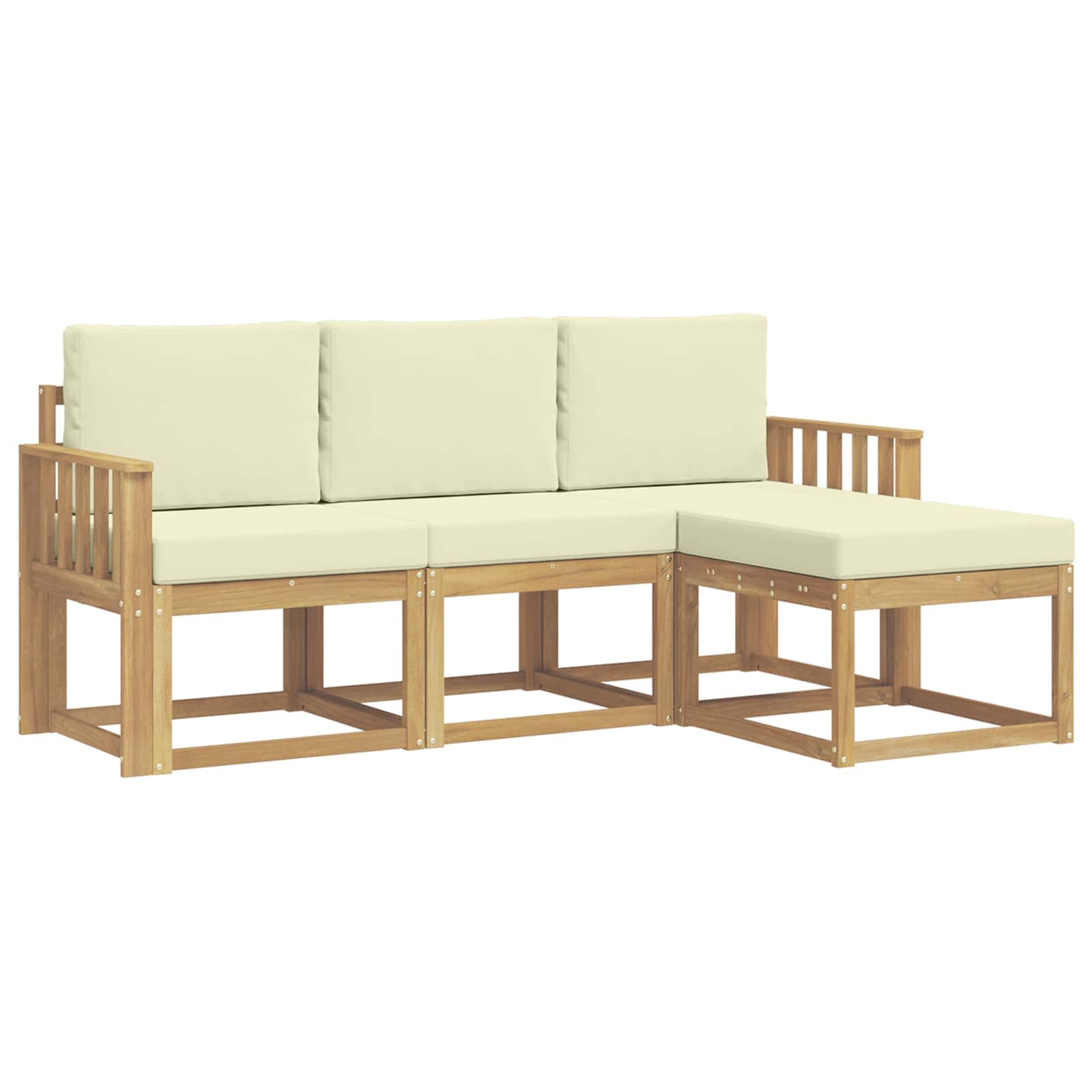 Outdoor-Sofagarnitur 4 pcs
