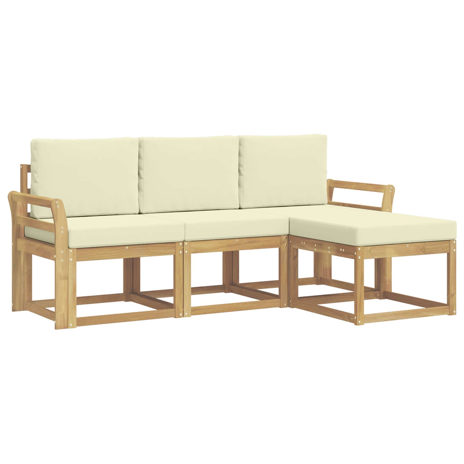 Outdoor-Sofagarnitur 4 pcs