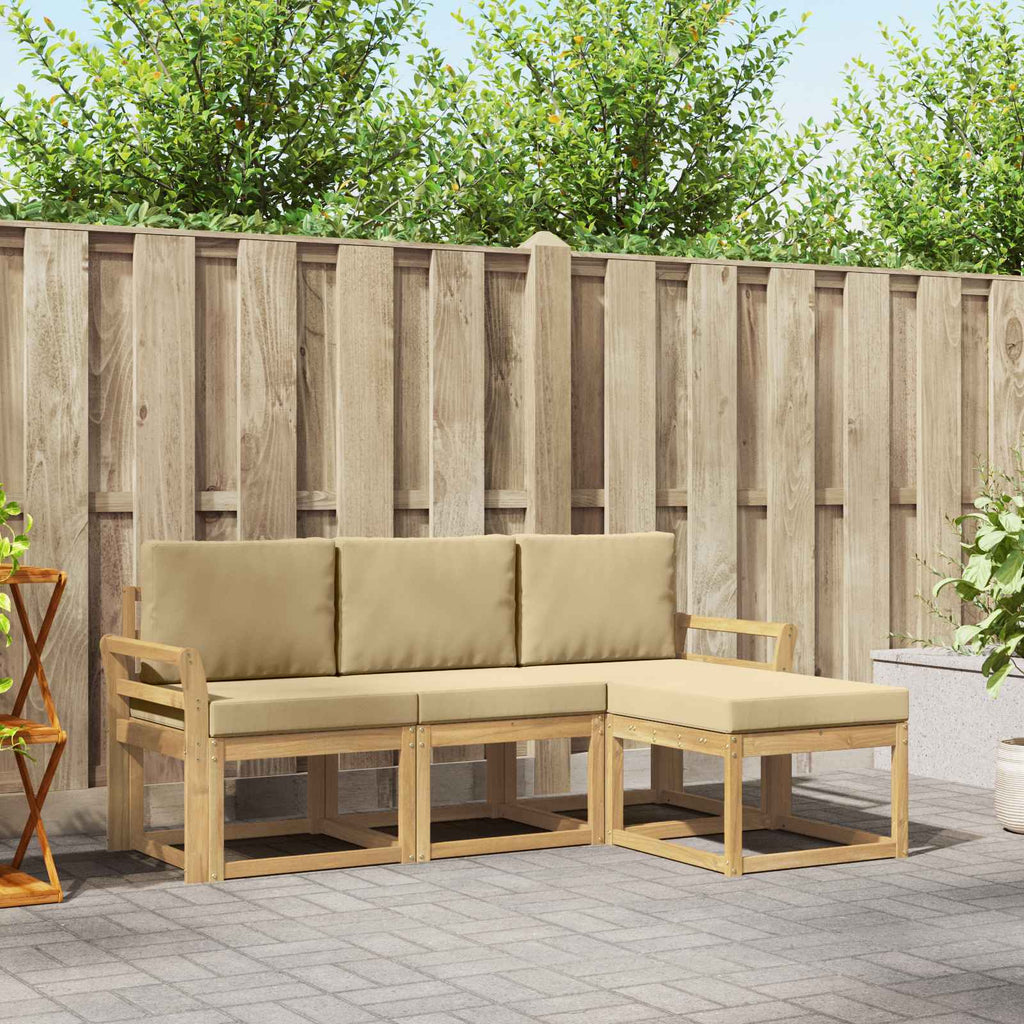 Outdoor-Sofagarnitur 4 pcs