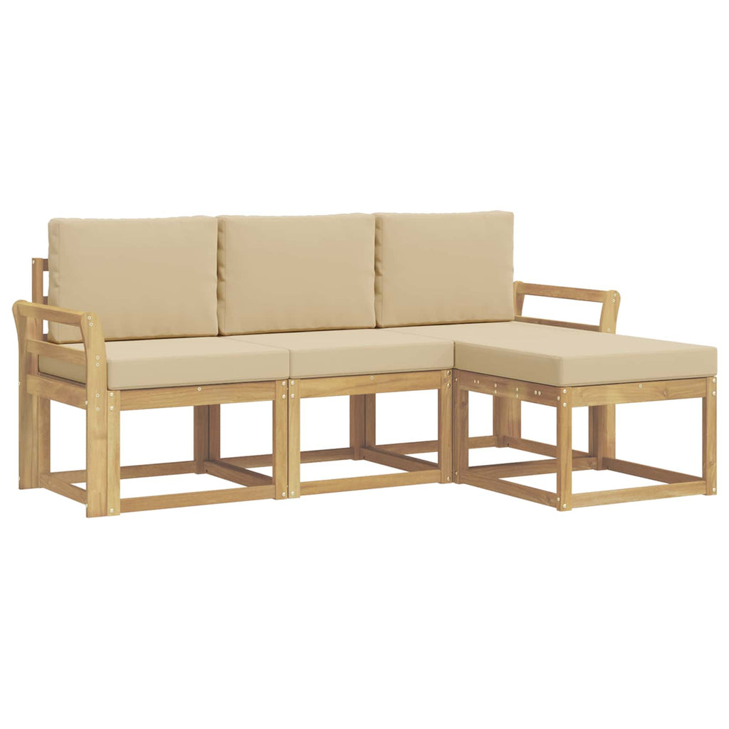 Outdoor-Sofagarnitur 4 pcs