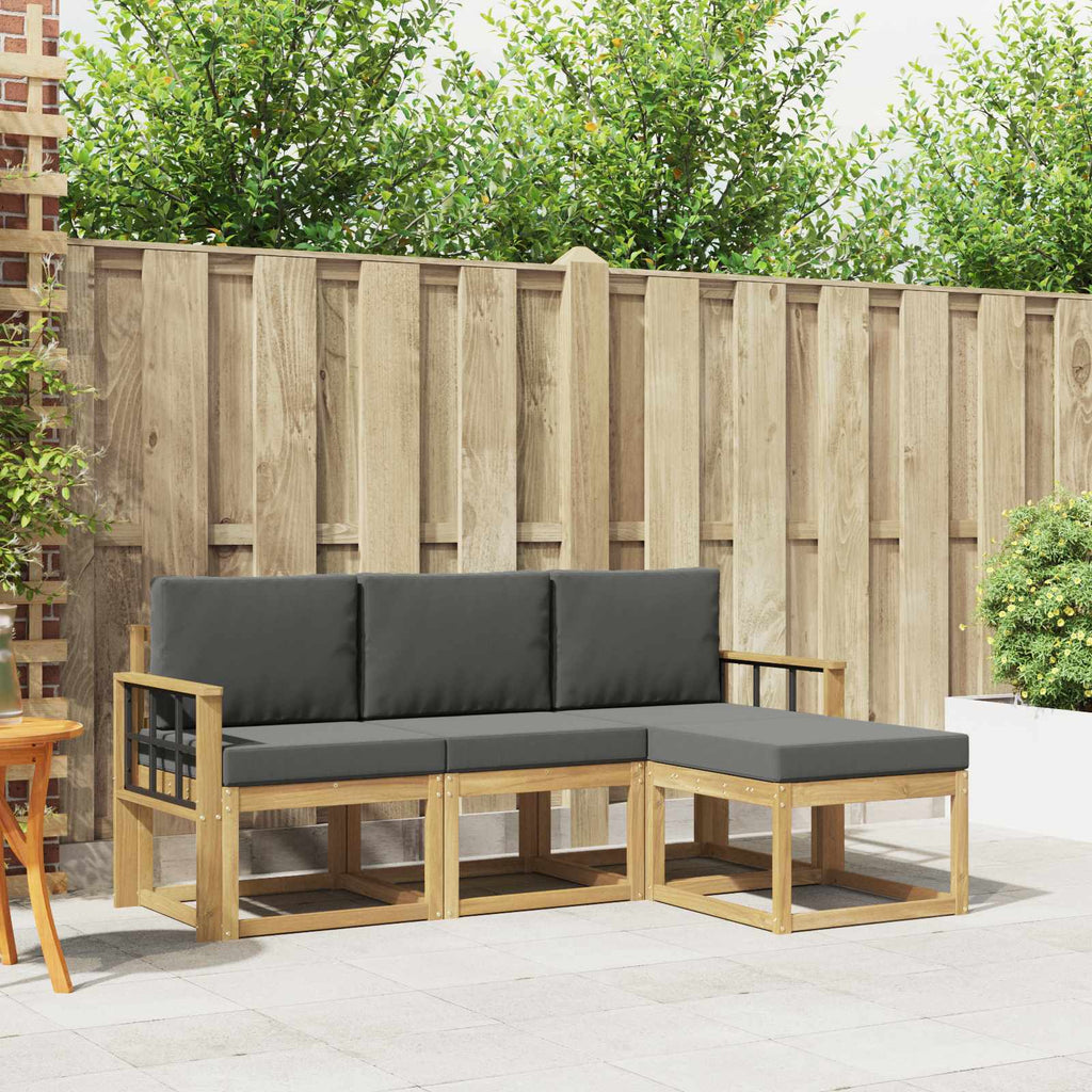 Outdoor-Sofagarnitur 4 pcs