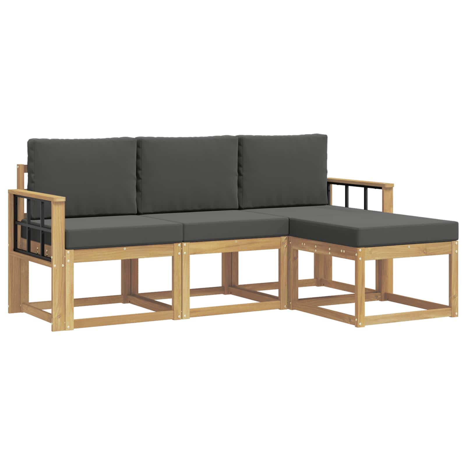 Outdoor-Sofagarnitur 4 pcs