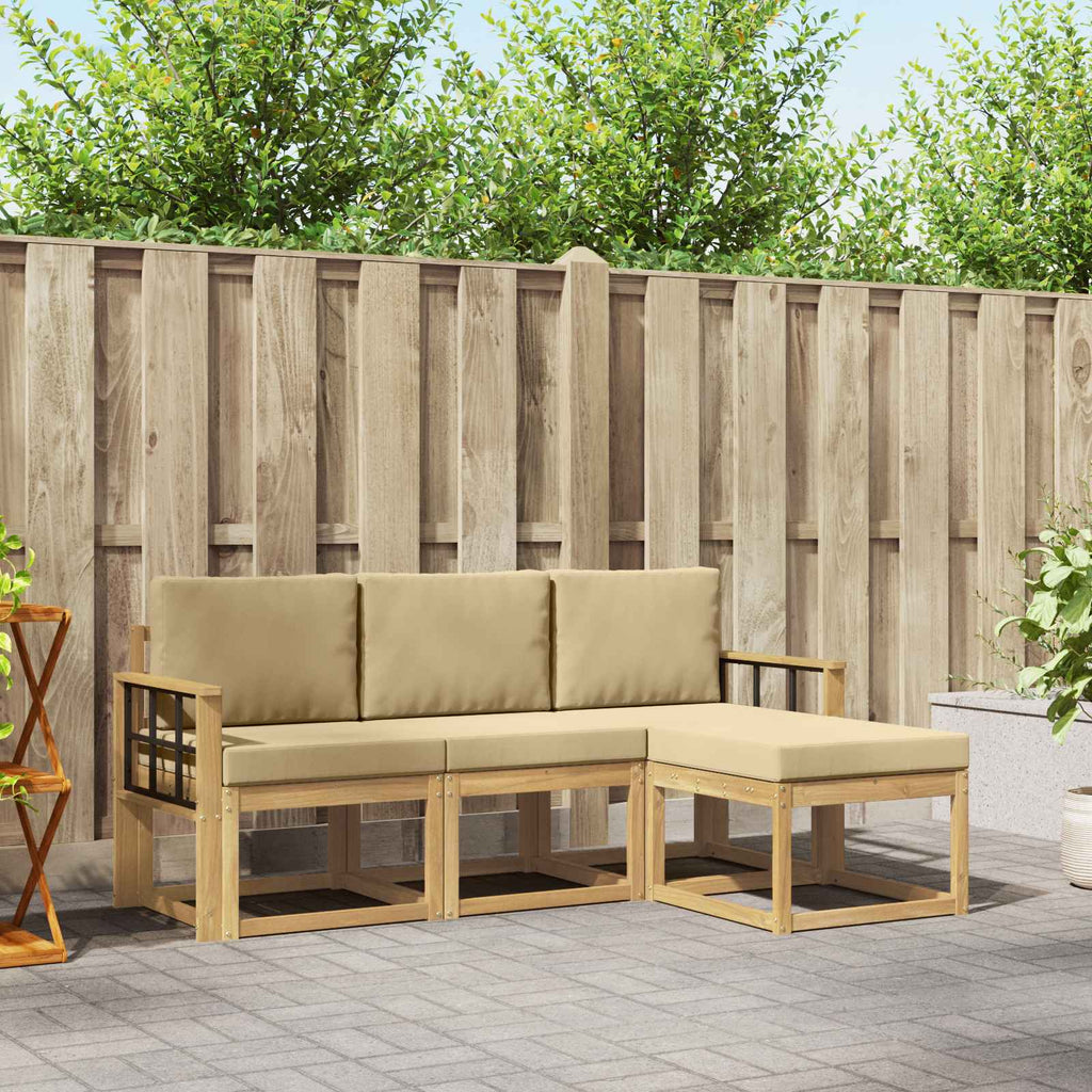 Outdoor-Sofagarnitur 4 pcs