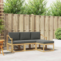 Outdoor-Sofagarnitur 4 pcs