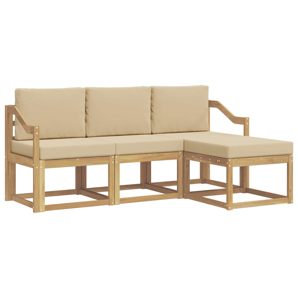 Outdoor-Sofagarnitur 4 pcs