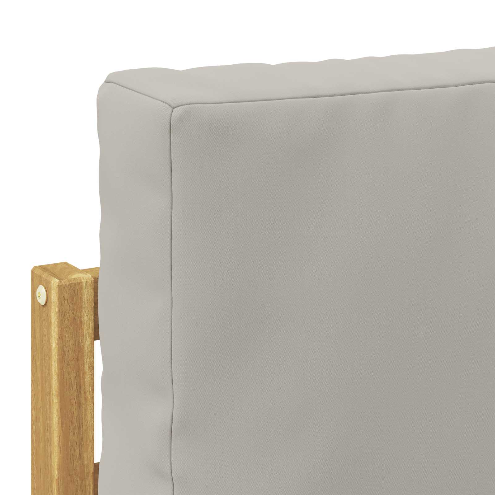 Outdoor-Sofagarnitur mit Kissen 7 pcs Weiß und Hellgrau