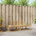 Outdoor-Sofagarnitur 2 pcs Weiß 182,5 x 63 x 73 cm