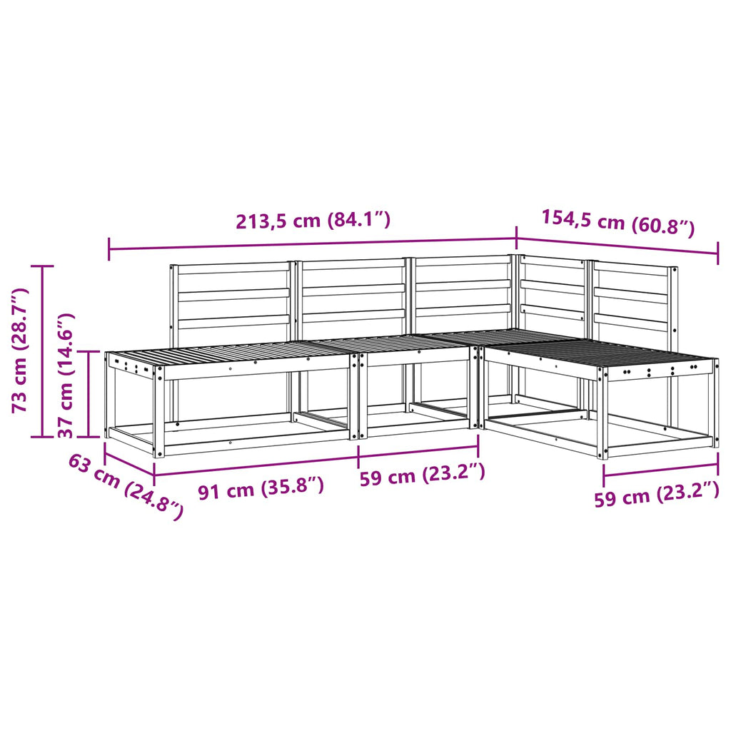 Outdoor-Sofagarnitur
