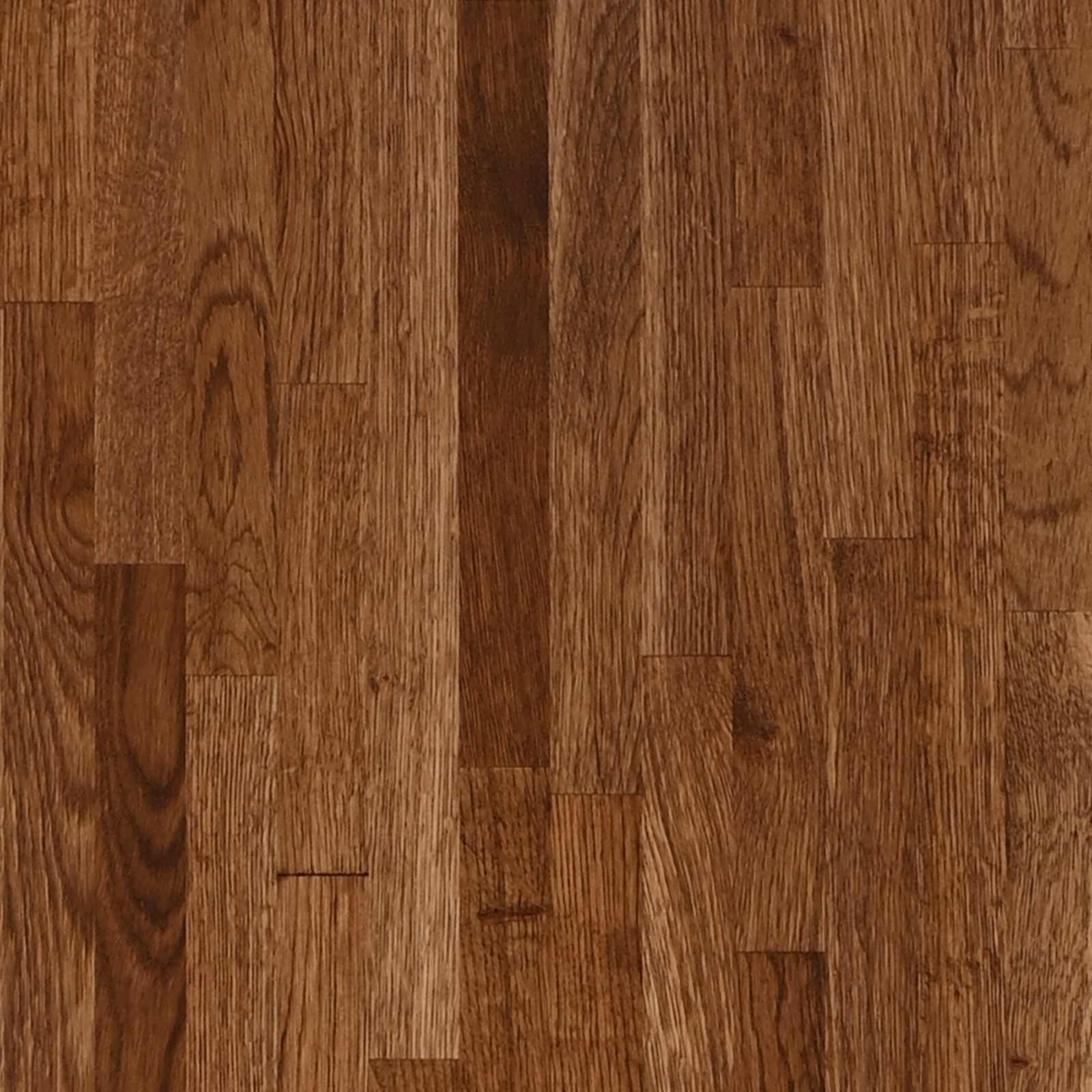 Tischplatte Hellbraun Ø 80 x 4 cm Massivholz Eiche