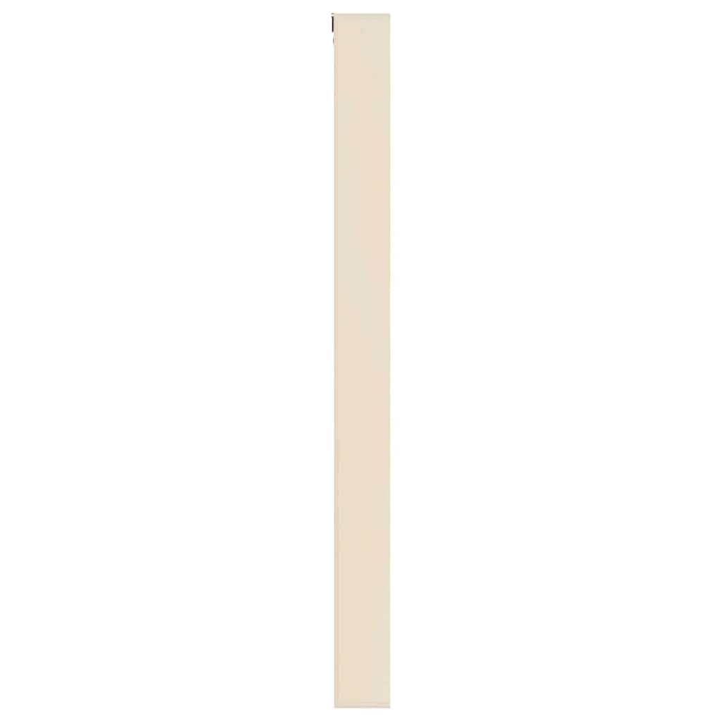 Wanddisplay-Case mit Regal Beige 98 x 4,5 x 55 cm Holzwerkstoff