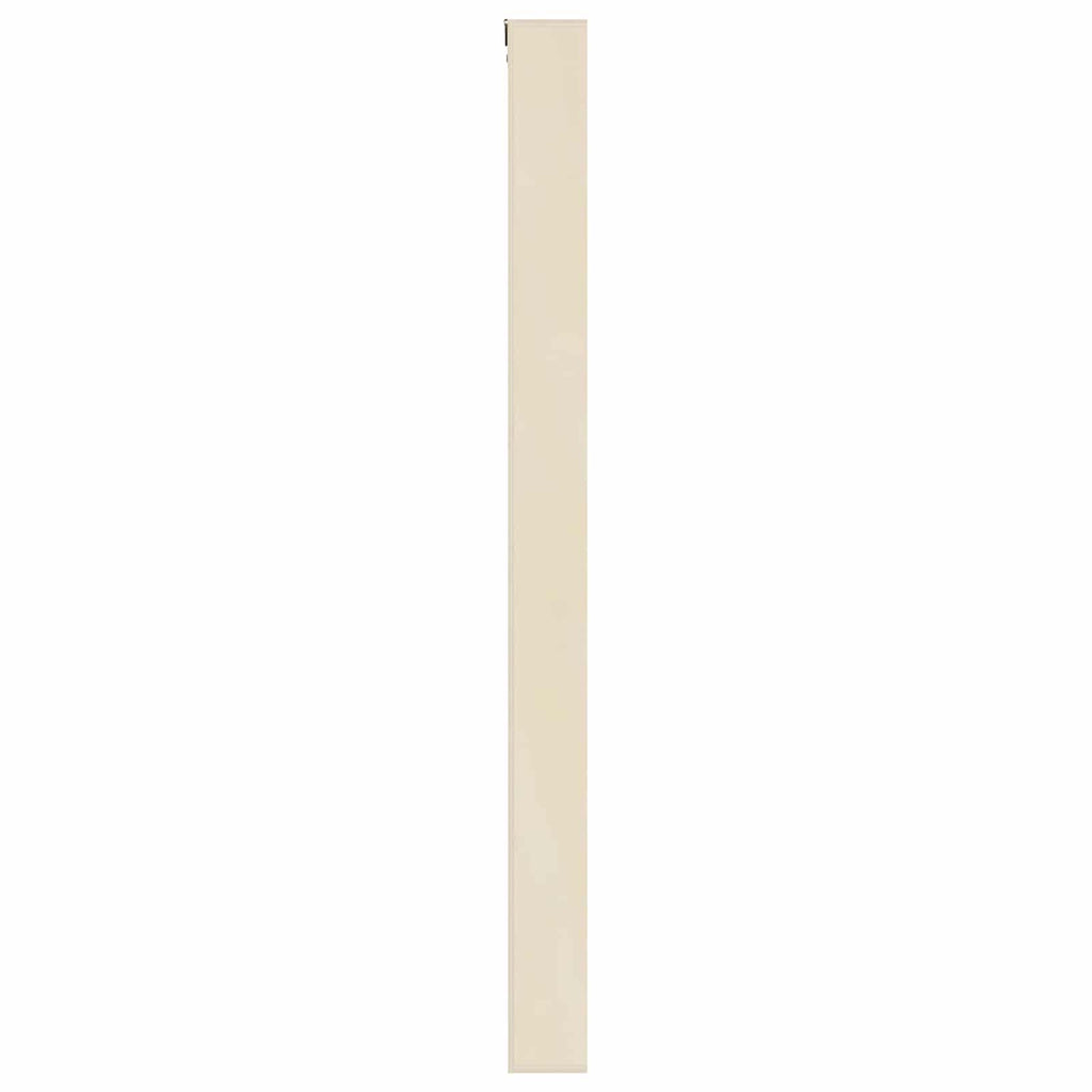 Wanddisplay-Case mit Regal Beige 21 x 4,5 x 59 cm Holzwerkstoff