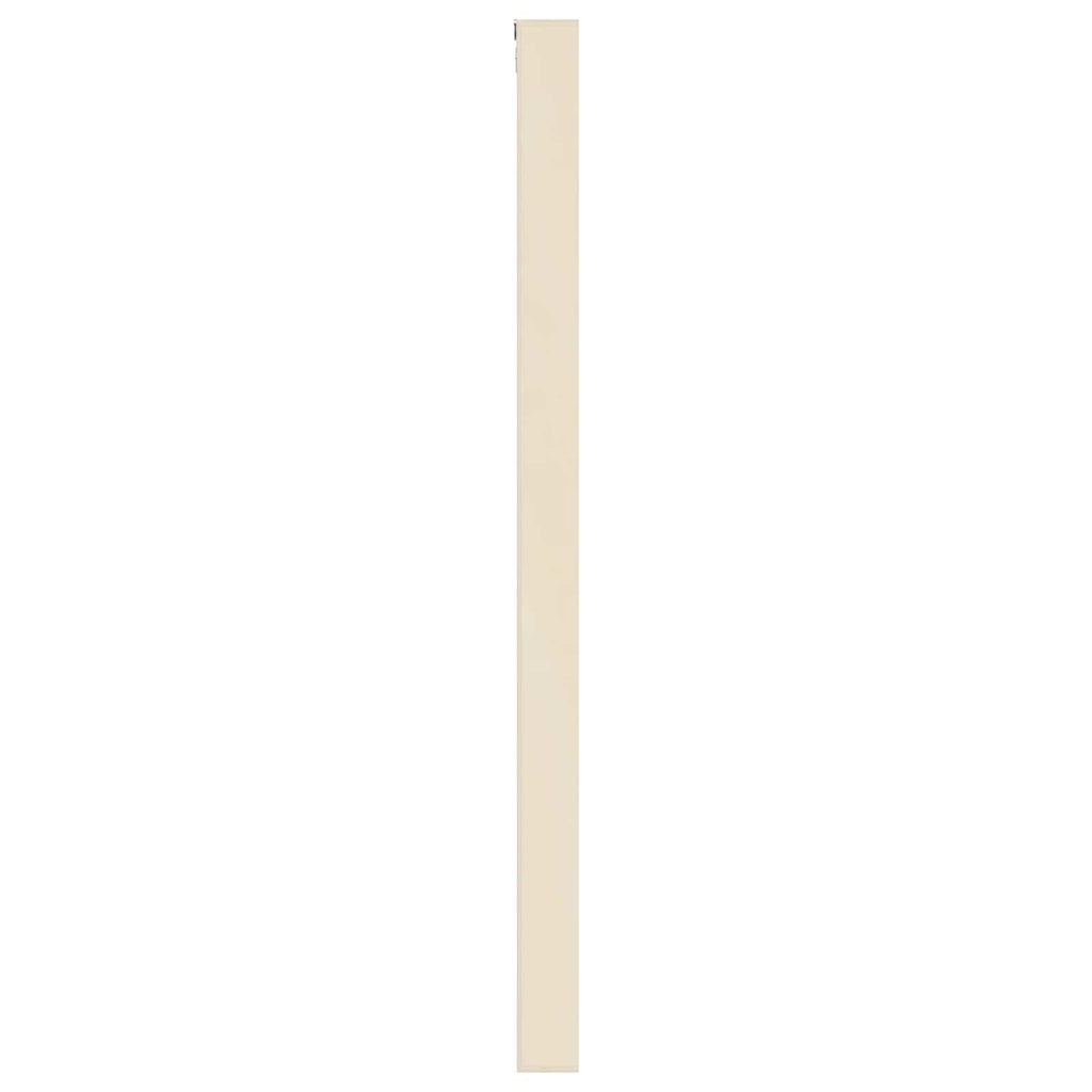Wanddisplay-Case mit Regal Beige 30 x 4,5 x 75 cm Holzwerkstoff