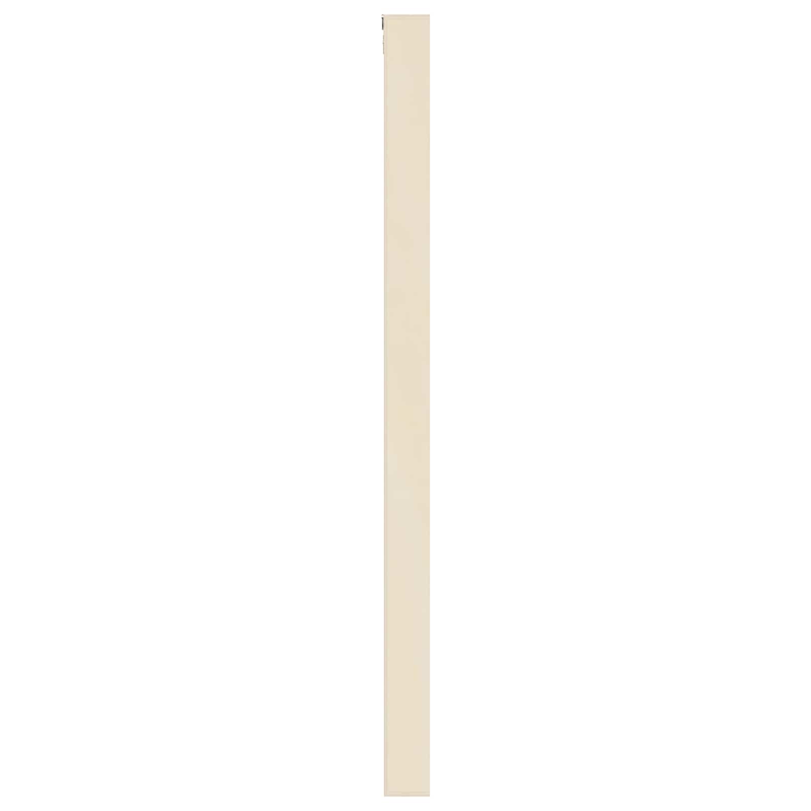 Wanddisplay-Case mit Regal Beige 30 x 4,5 x 75 cm Holzwerkstoff